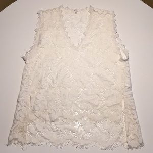 Noul (Oak+Fort) Lace tank top